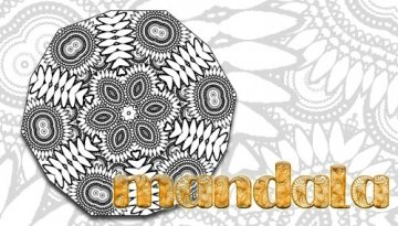Coloriage Mandala Fleur 5